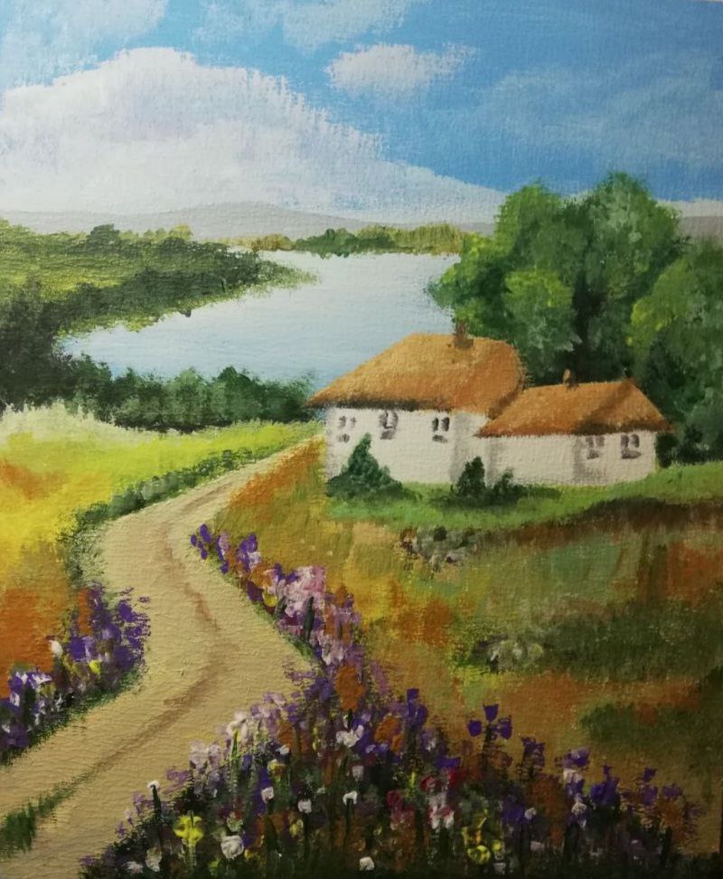 Path to the village