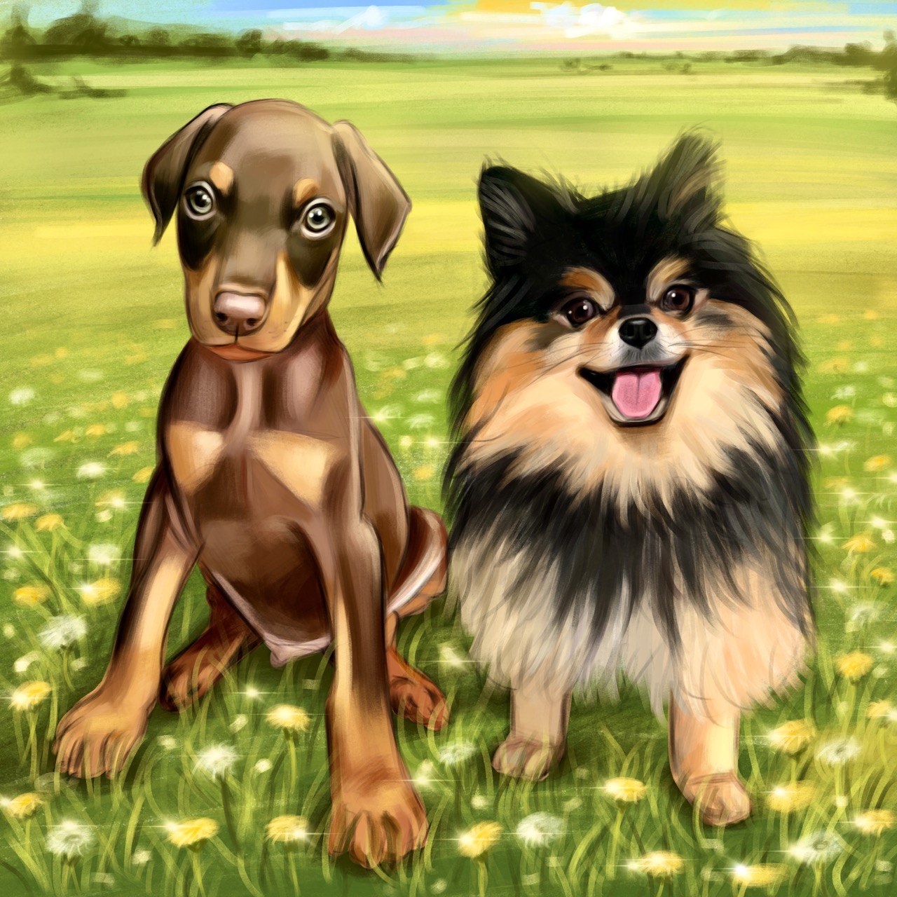 Bam and Yeontan